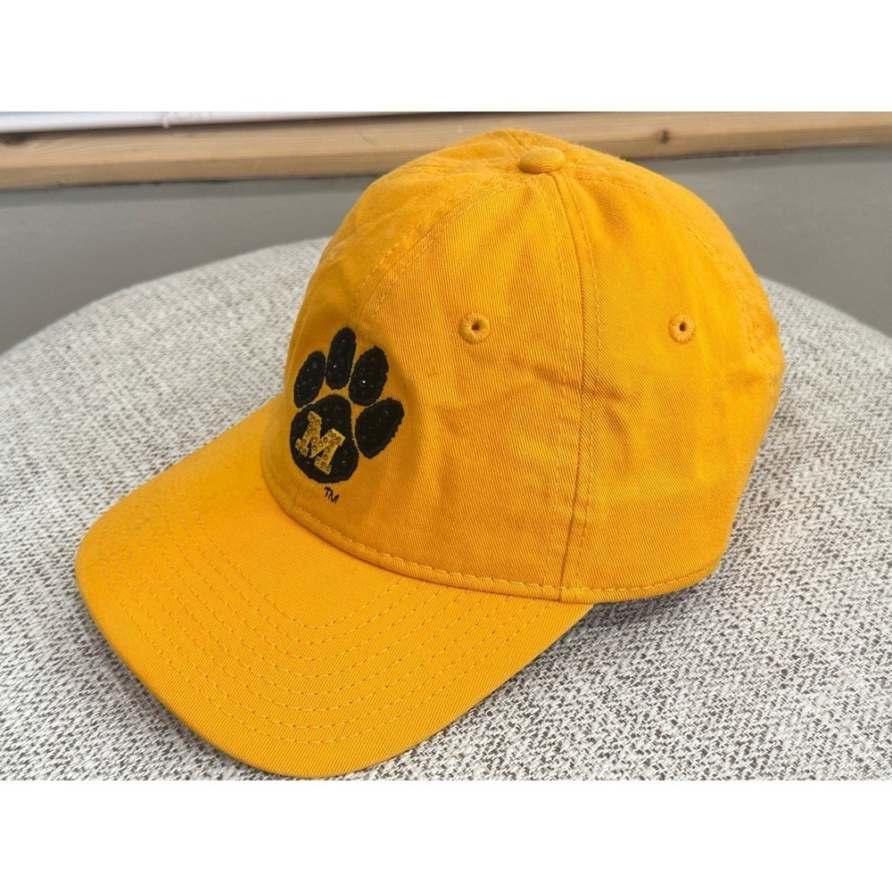 The Game University of Missouri Tigers Rhinestones Kids Gold Hat Cap OSFA - Picture 2 of 7